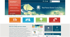 Desktop Screenshot of pactoglobalcostarica.org